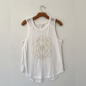 Vintage Spiritual Gangster Sri Yantra Top- Excellent Used Condition 🤍✨
